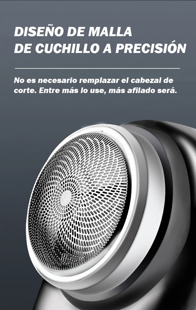 Mini Afeitadora Portátil Recargable